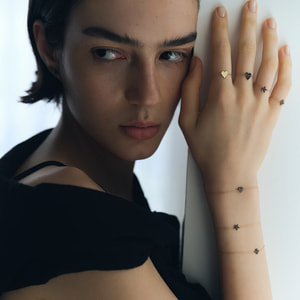 PT3R2305__BB MICROTATTOO_K10ブラウンダイヤモンド リング_PLUS