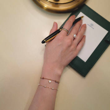 PLUSV_× YUKI collaboration ハートブレスレット PT3B2525LSSN PLUSV_× YUKI collaboration ハートブレスレット