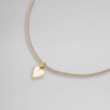 PLUSV _× YUKI  collaboration ハート ブレスレット