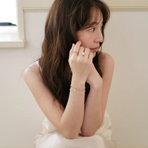プラスヴァンドーム♡ PLUS VENDOME ♡YUKIコラボ♡ブレスレット♡ PT3B2525LSSN PLUSV_× YUKI collaboration ハートブレスレット