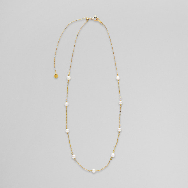 PEARL_K10 ネックレス