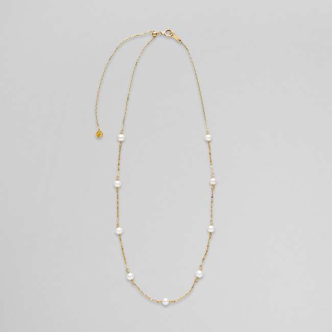 PEARL_K10 ネックレス