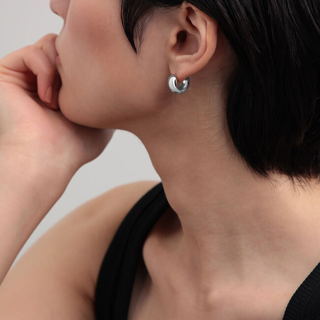 SILVER925_キャッチレス ピアス