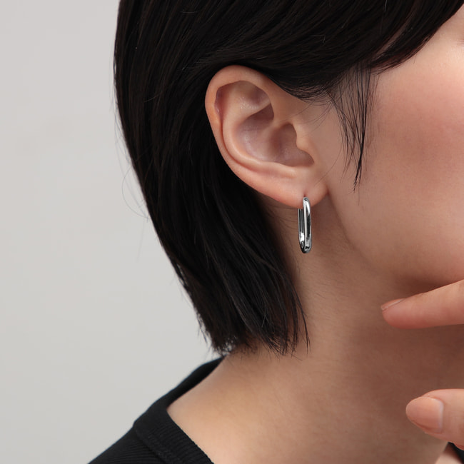 SILVER925_キャッチレス ピアス