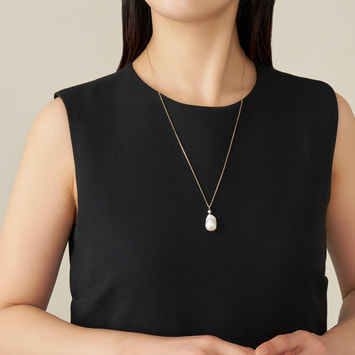 淡水バロックパール ネックレス