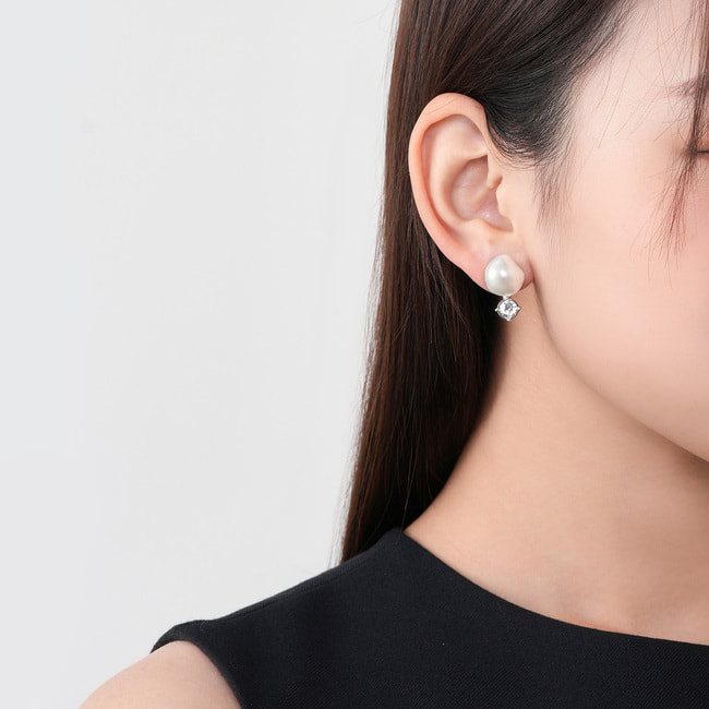 淡水パール ピアス