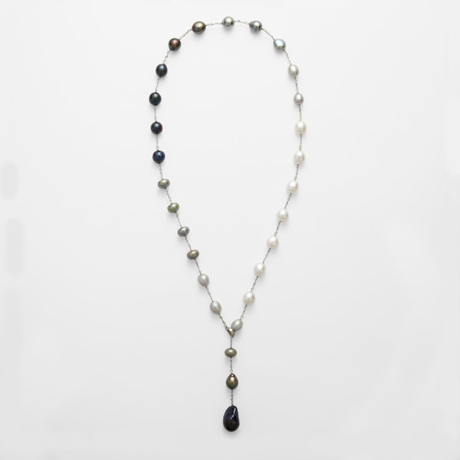淡水パール ステーションネックレス