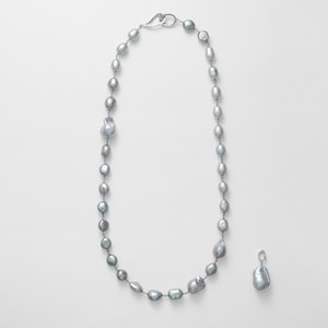 淡水パール 大粒バロックネックレス(VBHN354965H3 淡水パール 大粒バロックネックレス(VBHN354965H3