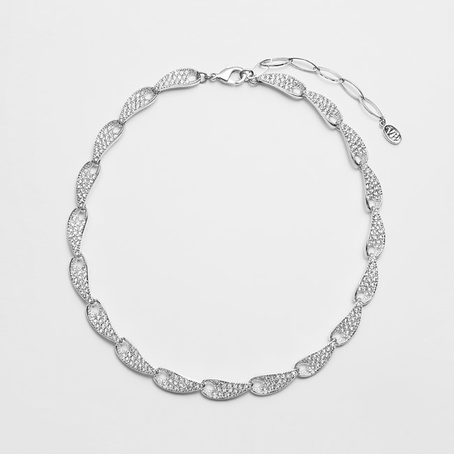 パヴェ ネックレス