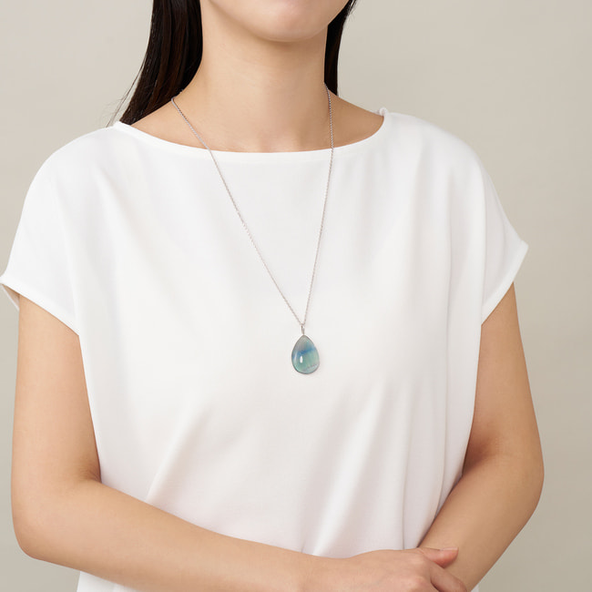 フルオライト ネックレス