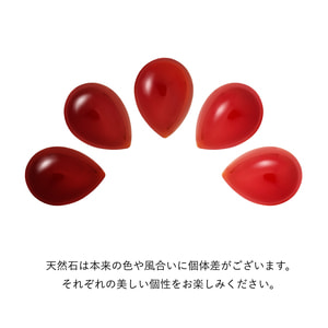 VBJA6016__CA カーネリアン ハート ピアス｜ピアス｜ヴァンドーム
