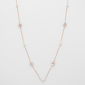 淡水パール シェルフラワー ネックレス