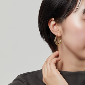 【VENDOME BOUTIQUE】即対応 フープピアス フープピアス（VBMA2668__DT）｜ピアス｜ヴァンドームブティック