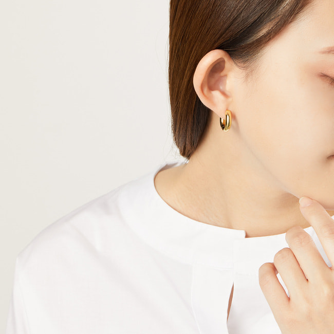 フープピアス(S)