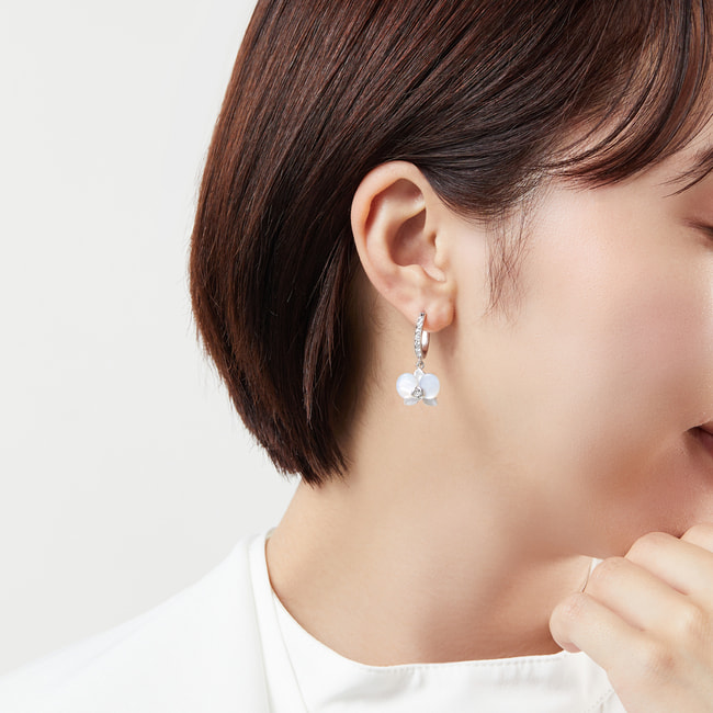 胡蝶蘭 ピアス