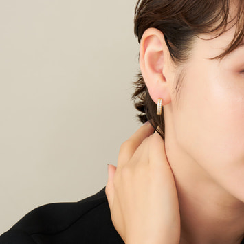 キュービックジルコニア ピアス