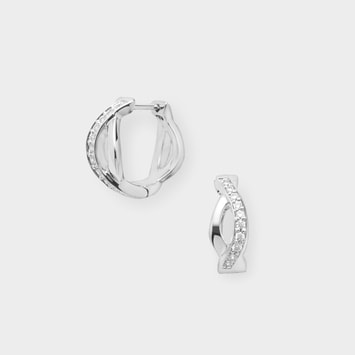 キュービックジルコニア ピアス