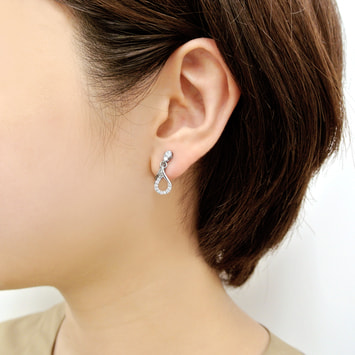 キュービックジルコニア ドロップピアス(VBMA9521__XT キュービックジルコニア ドロップピアス(VBMA9521__XT