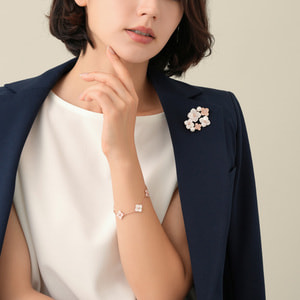 【VENDOME BOUTIQUE】即対応 シェルフラワー ブレスレット VBMB4014LSMP_c999_a001.jpg