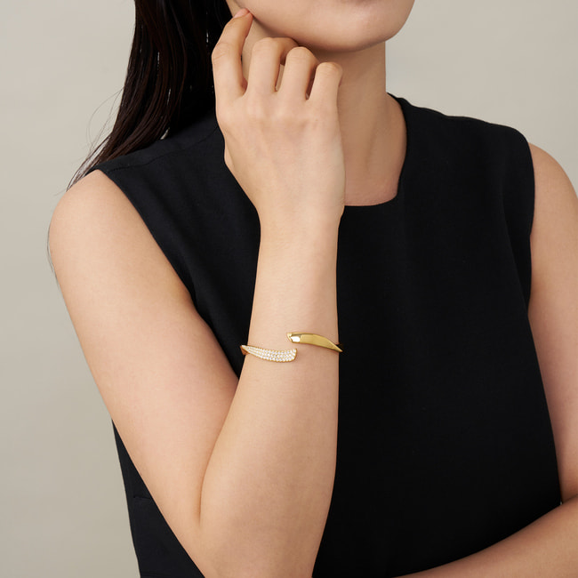 《STORY12月号掲載》リボン ブレスレット