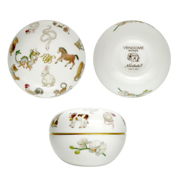 【新品】VENDOME BOUTIQUE xノリタケ　ボンボ ニエール 小物入れ 新品】VENDOME BOUTIQUE xノリタケ ボンボ ニエール 小物入れ