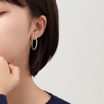 フープイヤリング(M)