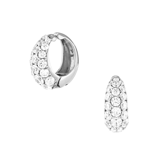 キュービックジルコニア パヴェイヤリング