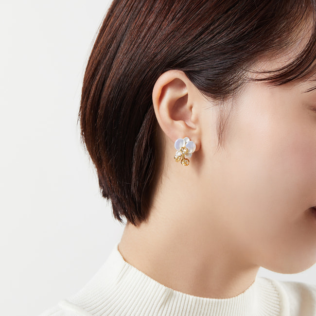 胡蝶蘭 イヤリング