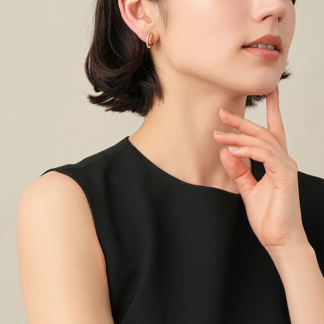 キュービックジルコニア イヤリング