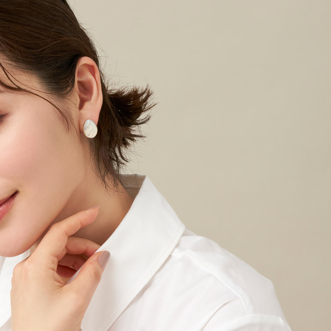 シェル イヤリング