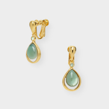 シェル カラーストーン イヤリング