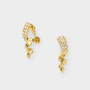 リボン イヤリング