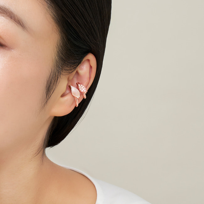 桜 イヤーカフ 2点セット