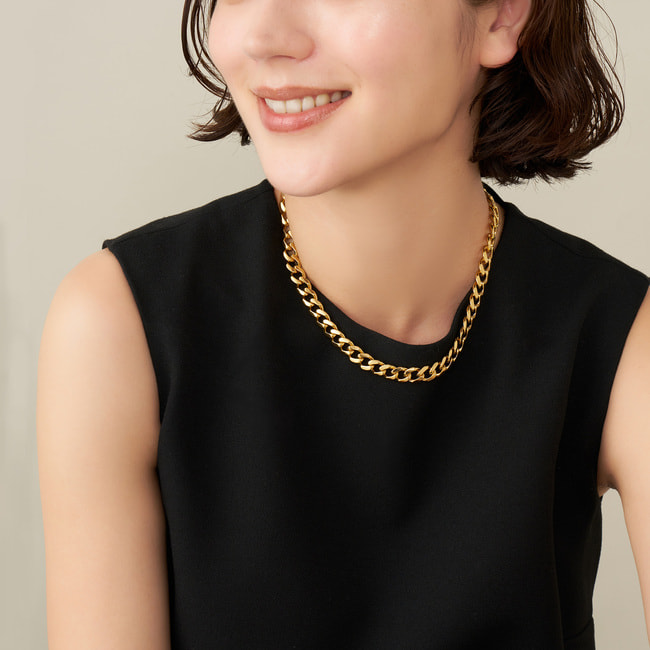 《STORY12月号掲載》チェーン ネックレス