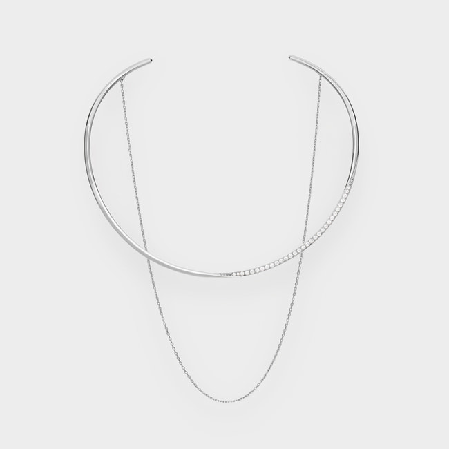 ステンレス チョーカー ネックレス