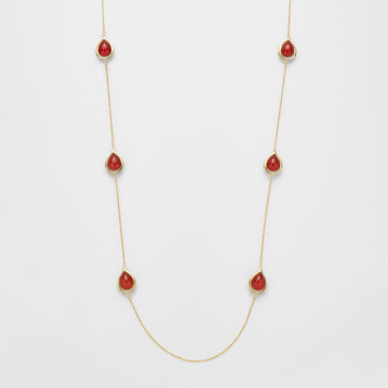 カーネリアン ネックレス