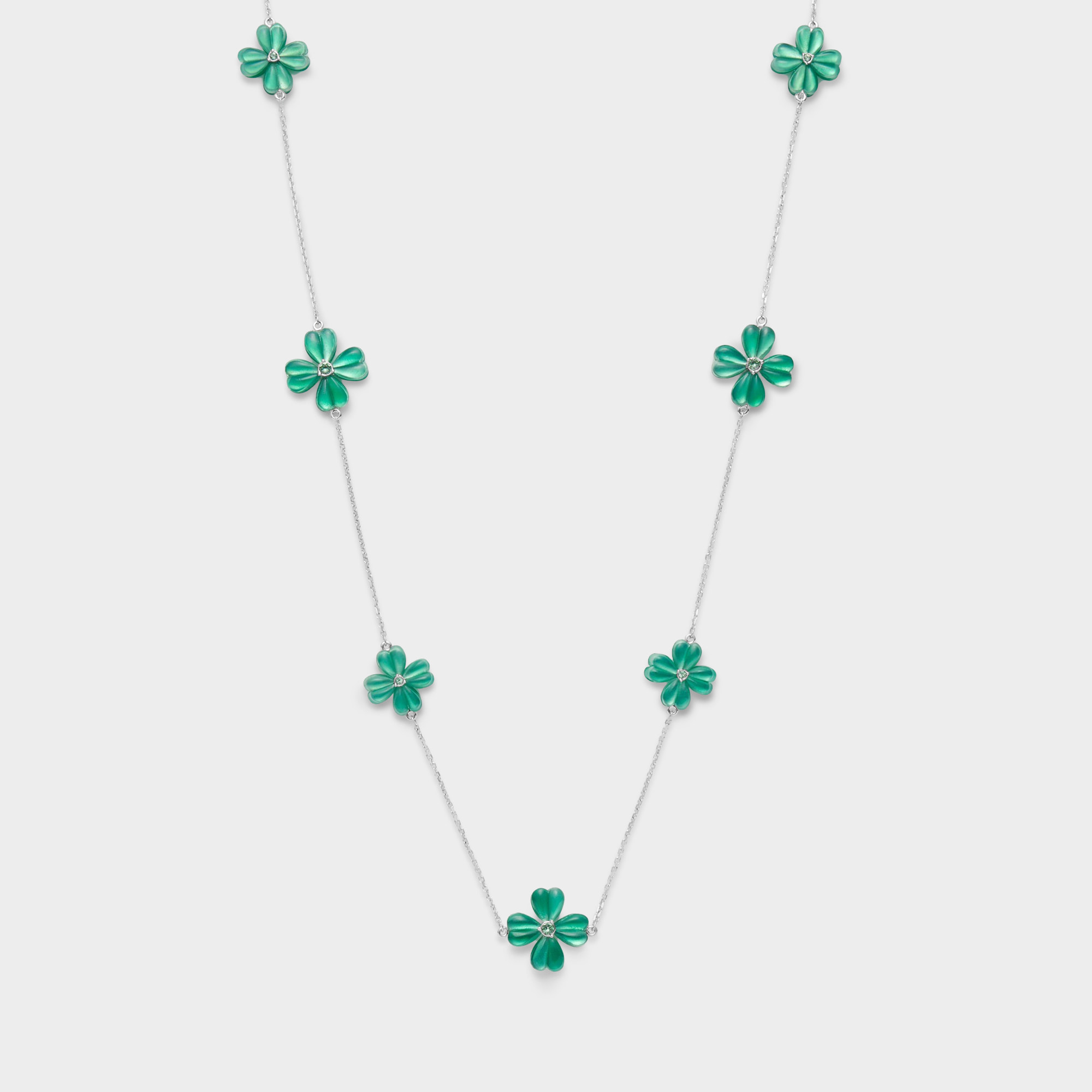 クローバー ネックレス