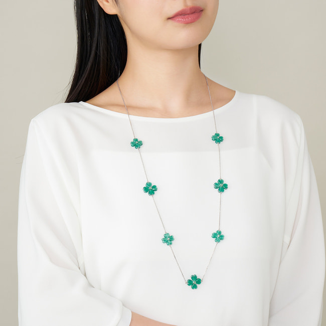 クローバー ネックレス