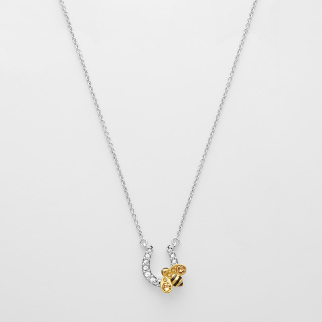 ホースシュー&ハチ ネックレス
