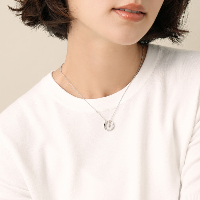 サークル 2WAY ネックレス