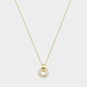 シェル サークル ネックレス