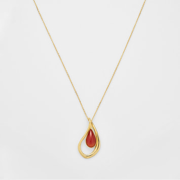 カーネリアン チェンジャブルネックレス