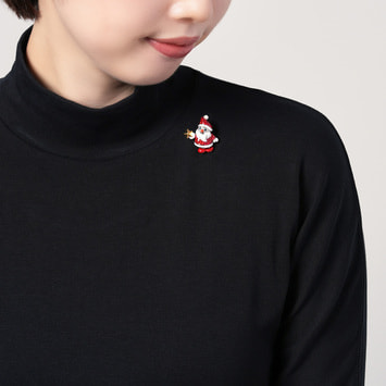 サンタクロース ブローチ