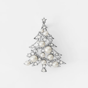 クリスマスツリー ブローチ