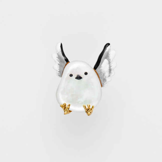 【フェイラーコラボレーション】ブローチ・ポーチセット