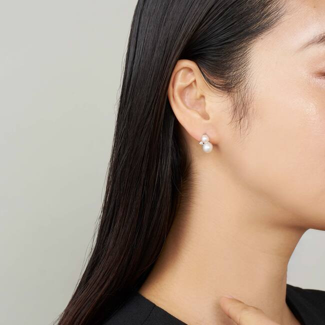 淡水パール ピアス