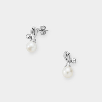 淡水パール ピアス