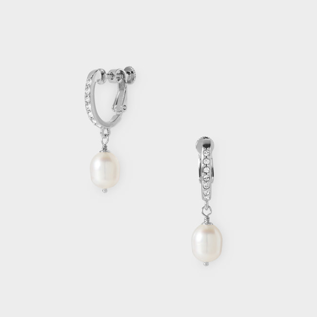 淡水パール イヤリング