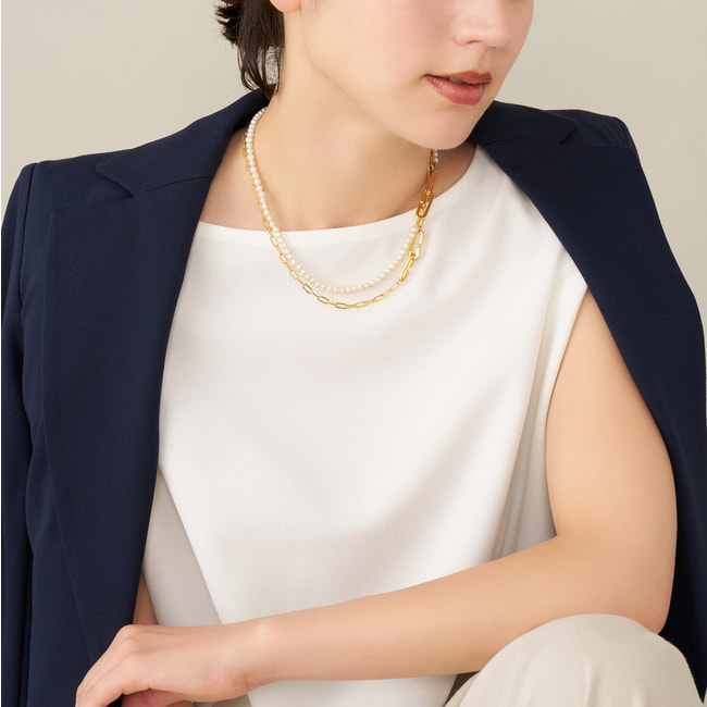 淡水パール ネックレスセット