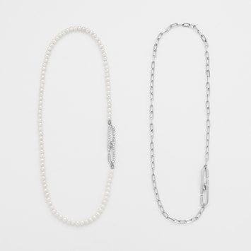 淡水パール ネックレスセット